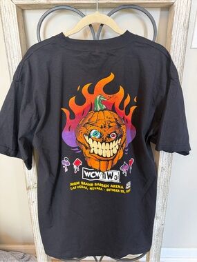 WCW nWo Halloween Havoc 1998 T Shirt XL Vintage Wrestling PPV Las Vegas Goldberg